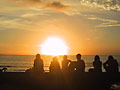 sunset bei maria