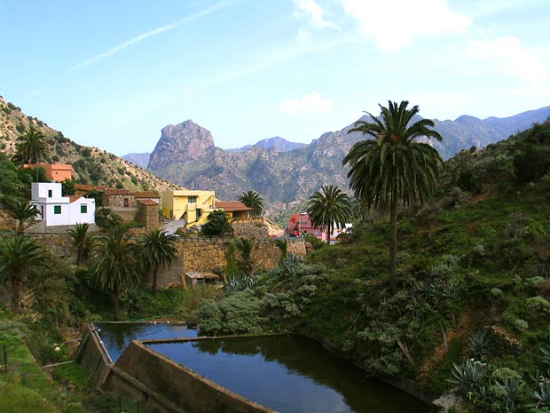 oberhalb von vallehermoso