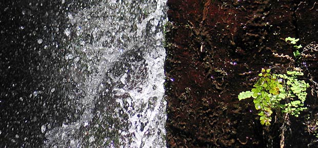 am wasserfall - barranco de arure