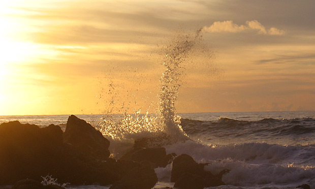 sunset am playa inglés